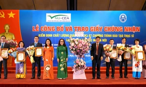 7 chương trình đào tạo thạc sĩ của Trường Đại học Mở Hà Nội đạt chứng nhận kiểm định chất lượng giáo dục 