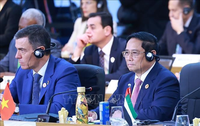 Thủ tướng Phạm Minh Chính dự Phiên thảo luận “Cải cách các thể chế quản trị toàn cầu”. Ảnh: Dương Giang/TTXVN Thủ tướng Phạm Minh Chính dự Phiên thảo luận “Cải cách các thể chế quản trị toàn cầu”. Ảnh: Dương Giang/TTXVN