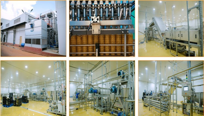 Nhờ nguồn vốn Agribank, doanh nghiệp đã đầu tư máy móc, công nghệ, nâng cao chất lượng và năng suất lao động. Ảnh: PV maymoc2.jpg