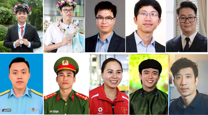 Công bố 10 gương mặt trẻ Việt Nam tiêu biểu năm 2024 ảnh 1 Công bố 10 gương mặt trẻ Việt Nam tiêu biểu năm 2024 ảnh 1