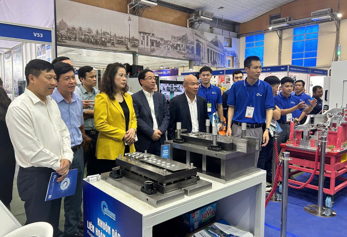 Hà Nội đang dần khẳng định vị thế là một trong những trung tâm công nghiệp quan trọng của cả nước. Ảnh: T.L z5842482874736530bafd213817b14767dd8595b5decd4-1726637428043504385600.jpg