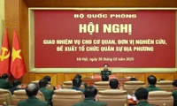 Đại tướng Phan Văn Giang chủ trì hội nghị